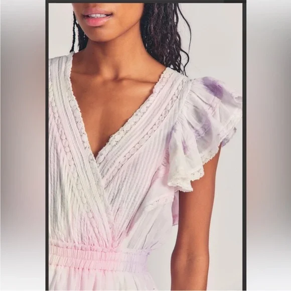 Love Shack Fancy tiered ruffle mini dress - Picture 11 of 14